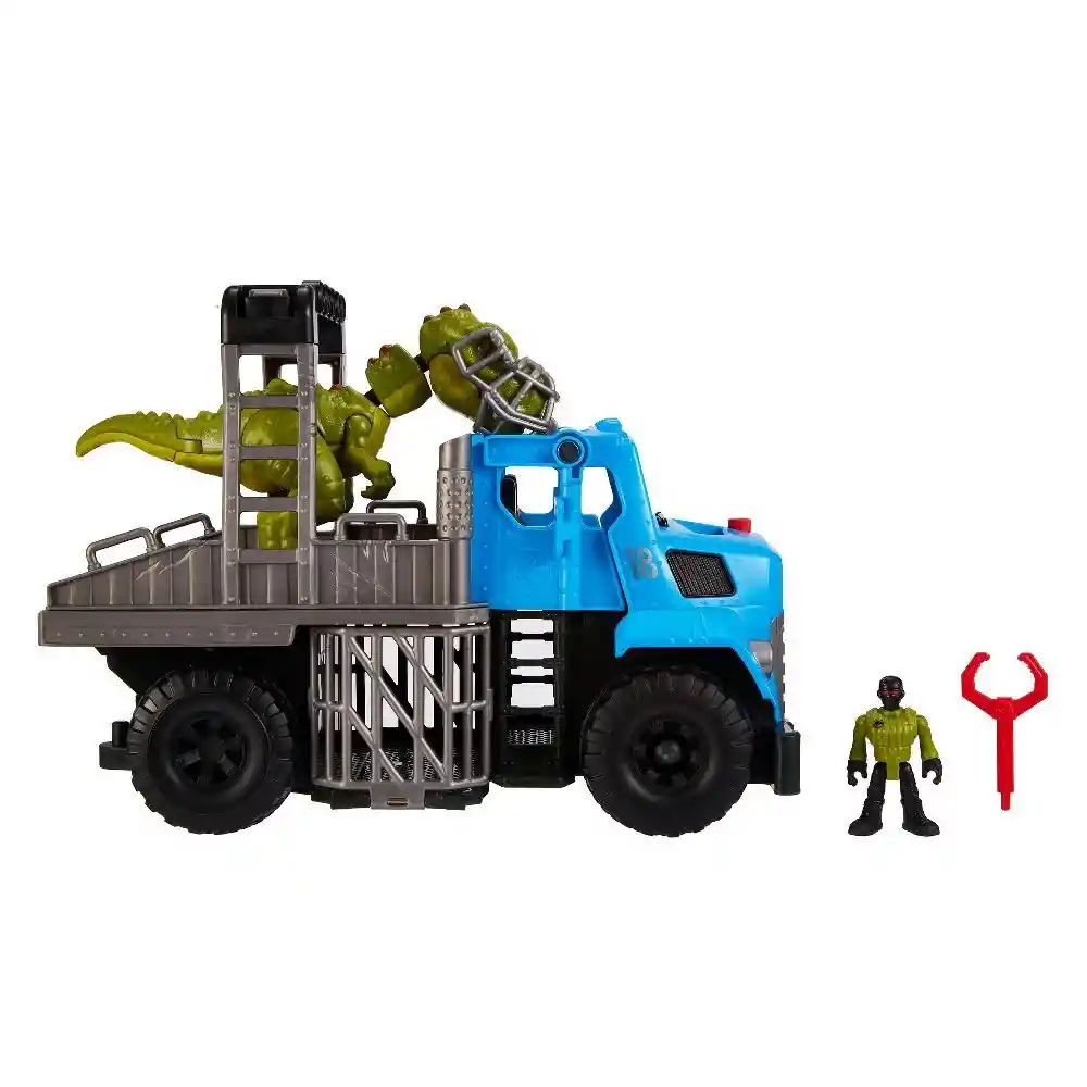 Dinosaurio Jurassic World Dominion Imaginext Vehículo De Jaula