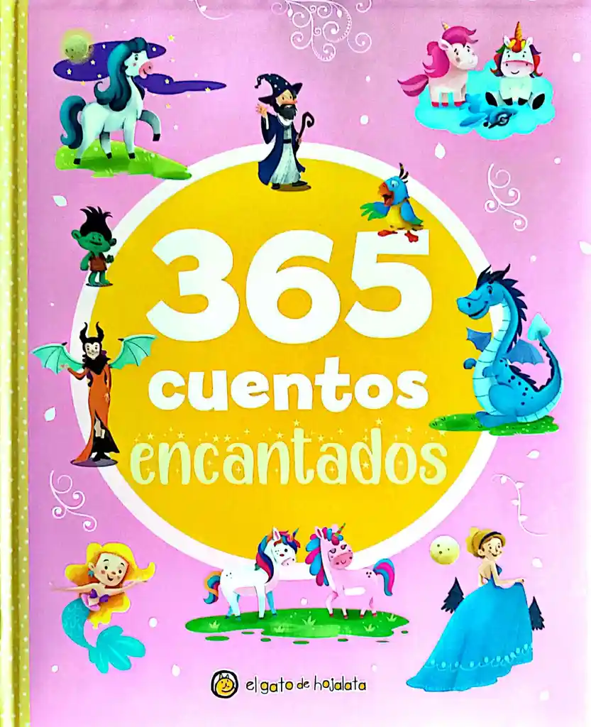 Libro 365 Cuentos Encantados Historias Para Niños Y Niñas