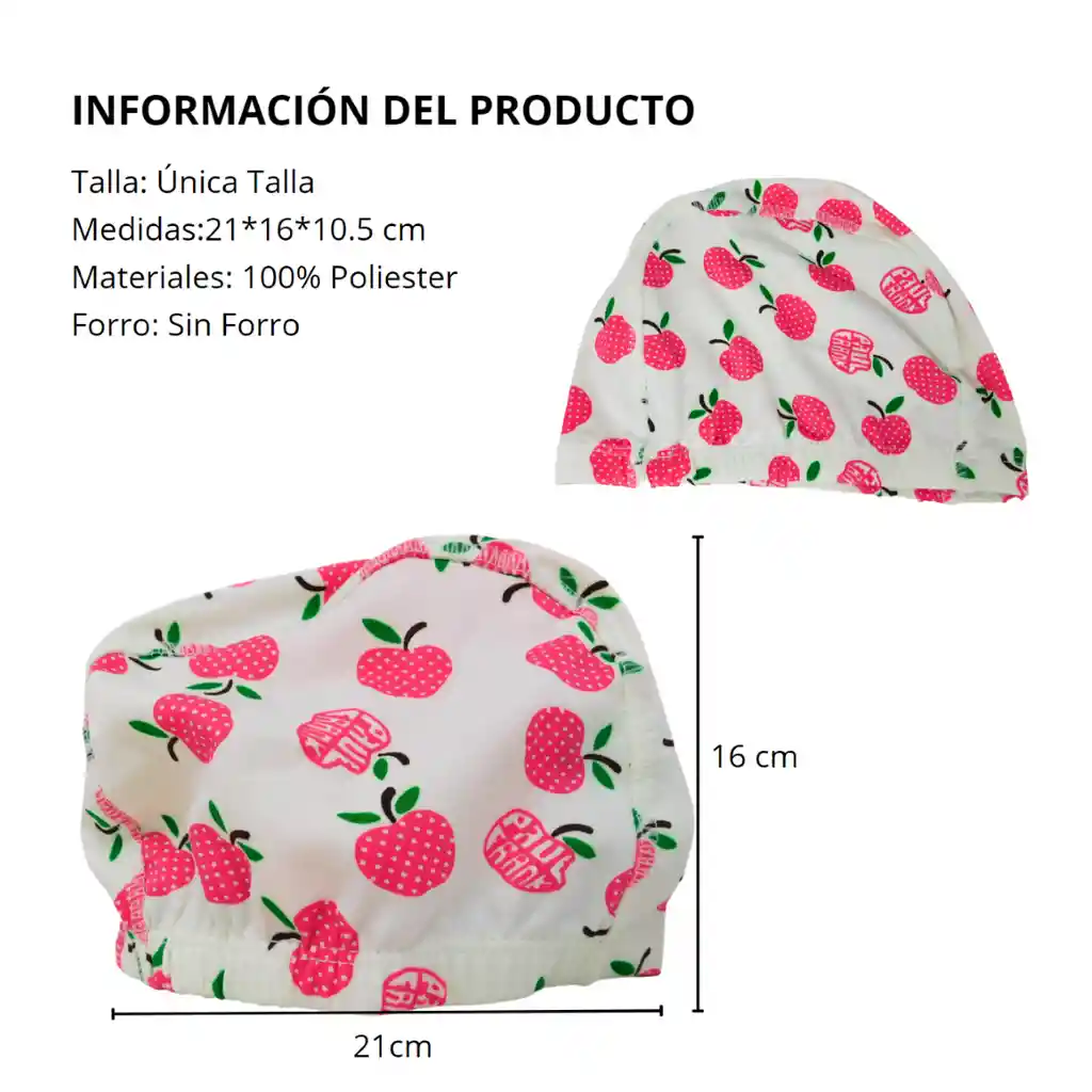 Gorro De Baño Mhc-2183 Isp