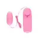 Huevo Vibrador Rose Queen Alámbrico Rosado