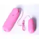 Huevo Vibrador Rose Queen Alámbrico Rosado