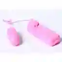 Huevo Vibrador Rose Queen Alámbrico Rosado