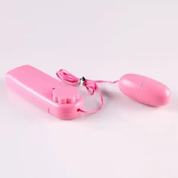 Huevo Vibrador Rose Queen Alámbrico Rosado
