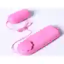 Huevo Vibrador Rose Queen Alámbrico Rosado