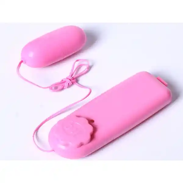 Huevo Vibrador Rose Queen Alámbrico Rosado