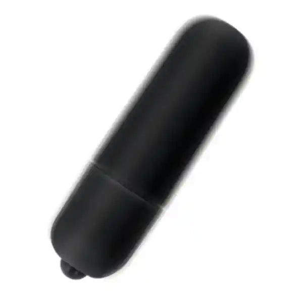 Bala Vibradora Silicona Color Negro
