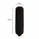 Bala Vibradora Silicona Color Negro