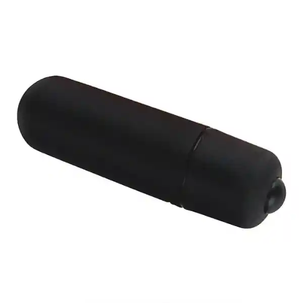 Bala Vibradora Silicona Color Negro