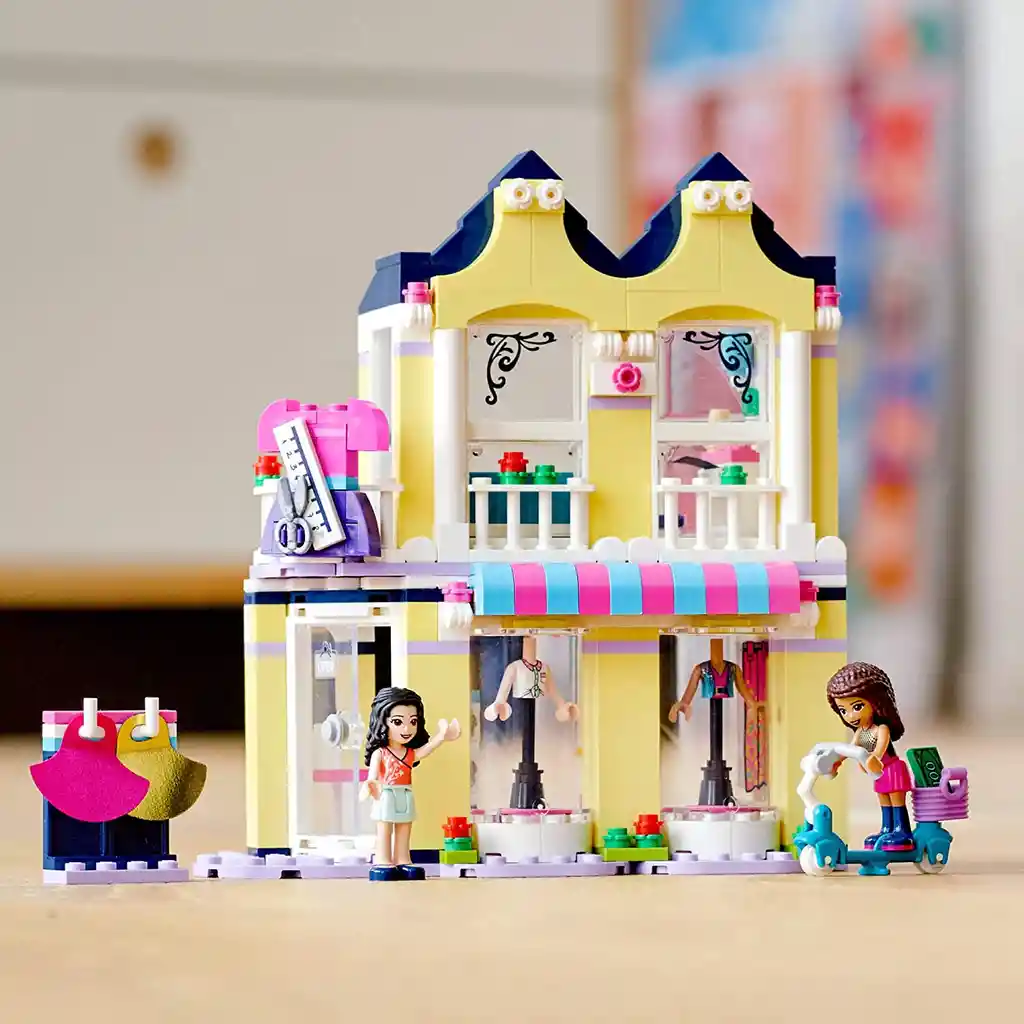 Lego Friends Lego Emma Tienda De Ropa 41427 Original