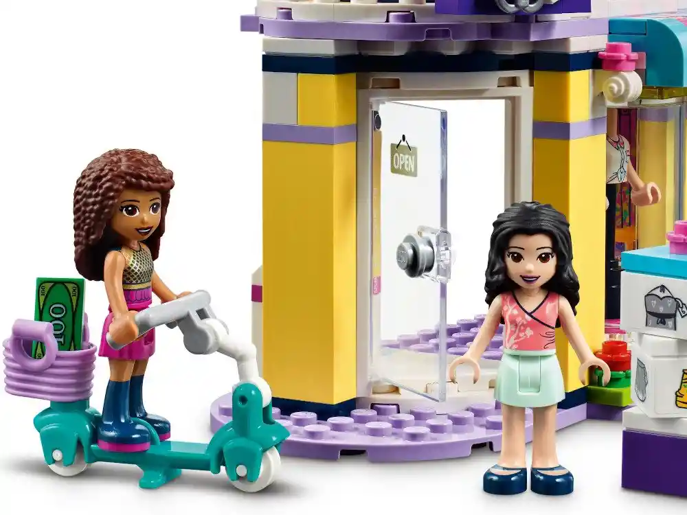 Lego Friends Lego Emma Tienda De Ropa 41427 Original