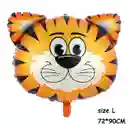 Kit Set Globo Feliz Cumpleaños Tigre Animales De La Selva Dayoshop