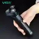 Maquina Afeitadora Vgr V-310 Recargable Usb 3 Cabezas