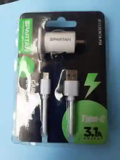 Cargador De Celular Tipo C Para Carro