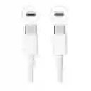 Cable Genérico Usb-c A Usb-c De 2m Macbook Ipad Con Conector Tipo C