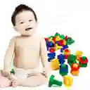 Juego De Construcción 3d De Tornillos Y Tuercas Para Niños. 40 Unids