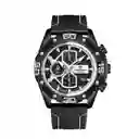 Reloj Naviforce Original Nf 8018t Cronografo Negro + Estuche Dayoshop