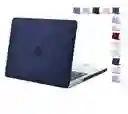 Macbook Pro 14 Carcasa Protector Antideslizante Mate - Azul Oscuro