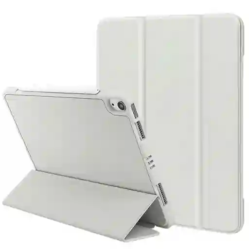 Estuche Protector Para Ipad 2 3 4 Smart Cover Magnetico Tpu - Gris