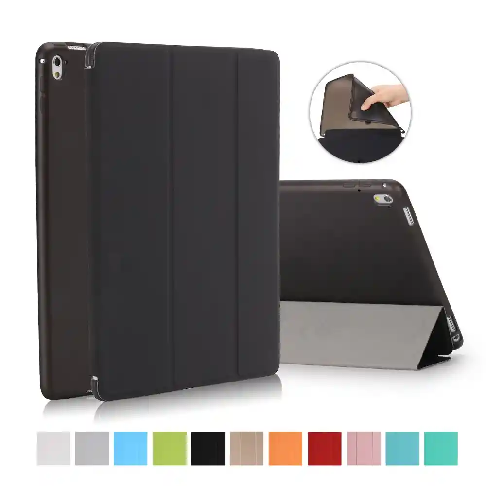 Estuche Protector Ipad 10.2 7 8 9a Gen Smart Cover Magnetico - Negro