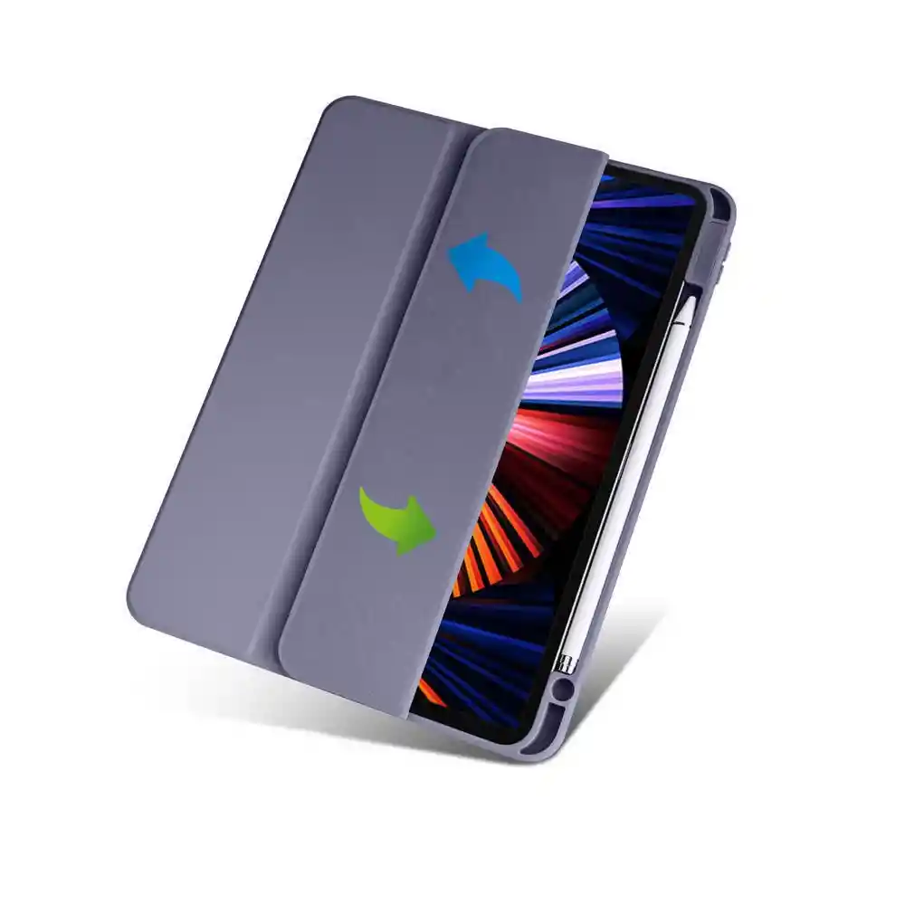 Estuche Protector Para Ipad Mini 6 Smart Cover Magnetico - Azul