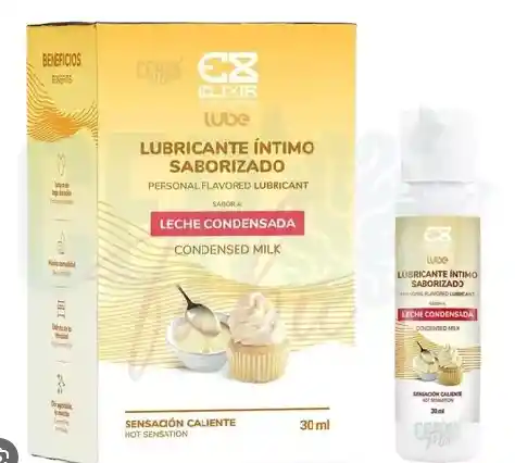 Lubricante Caliente Saborizado Elixir Leche Condensada