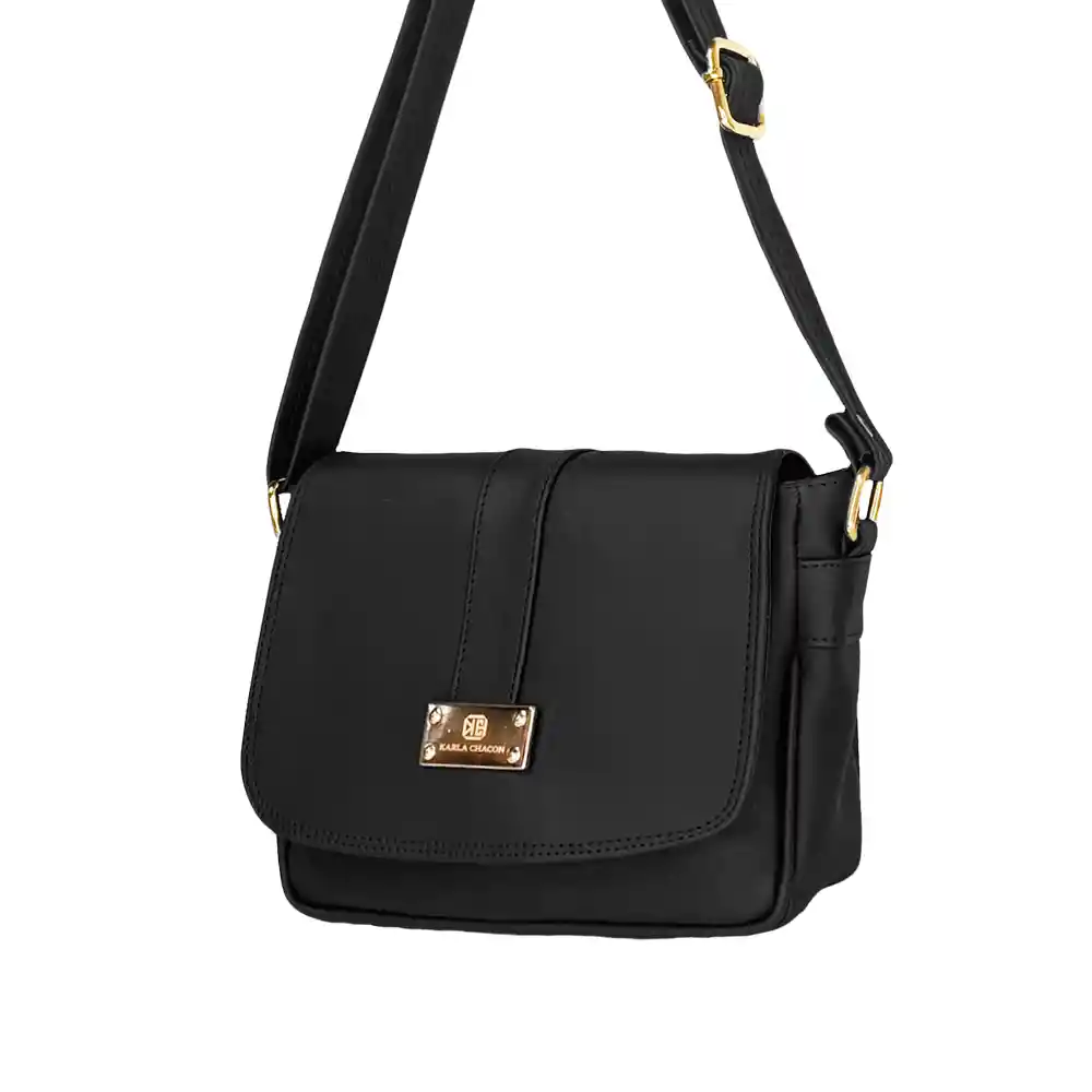 Bolso Pequeño De Mujer Dama Marca Karla Chacon Lady Negro
