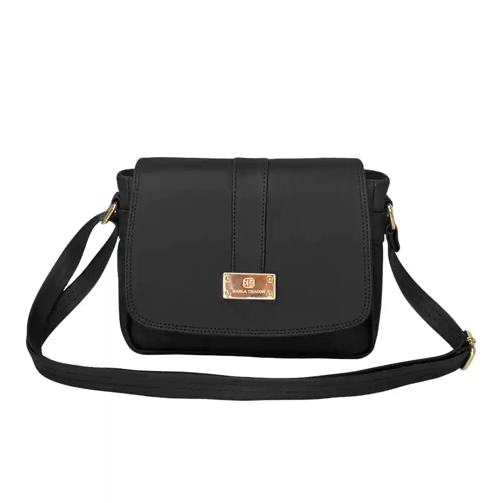 Bolso Pequeño De Mujer Dama Marca Karla Chacon Lady Negro