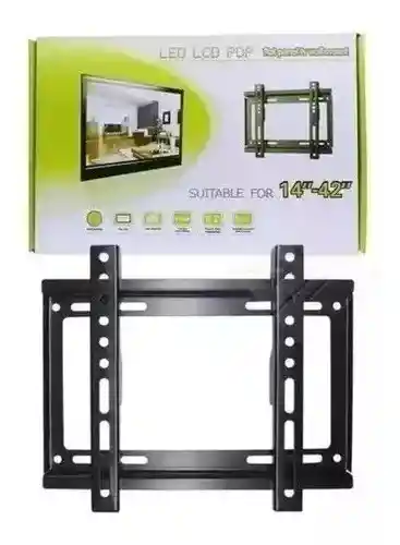 Soporte Tv Pared Fijo 14 - 42 Pulgadas Resistente Ajustable