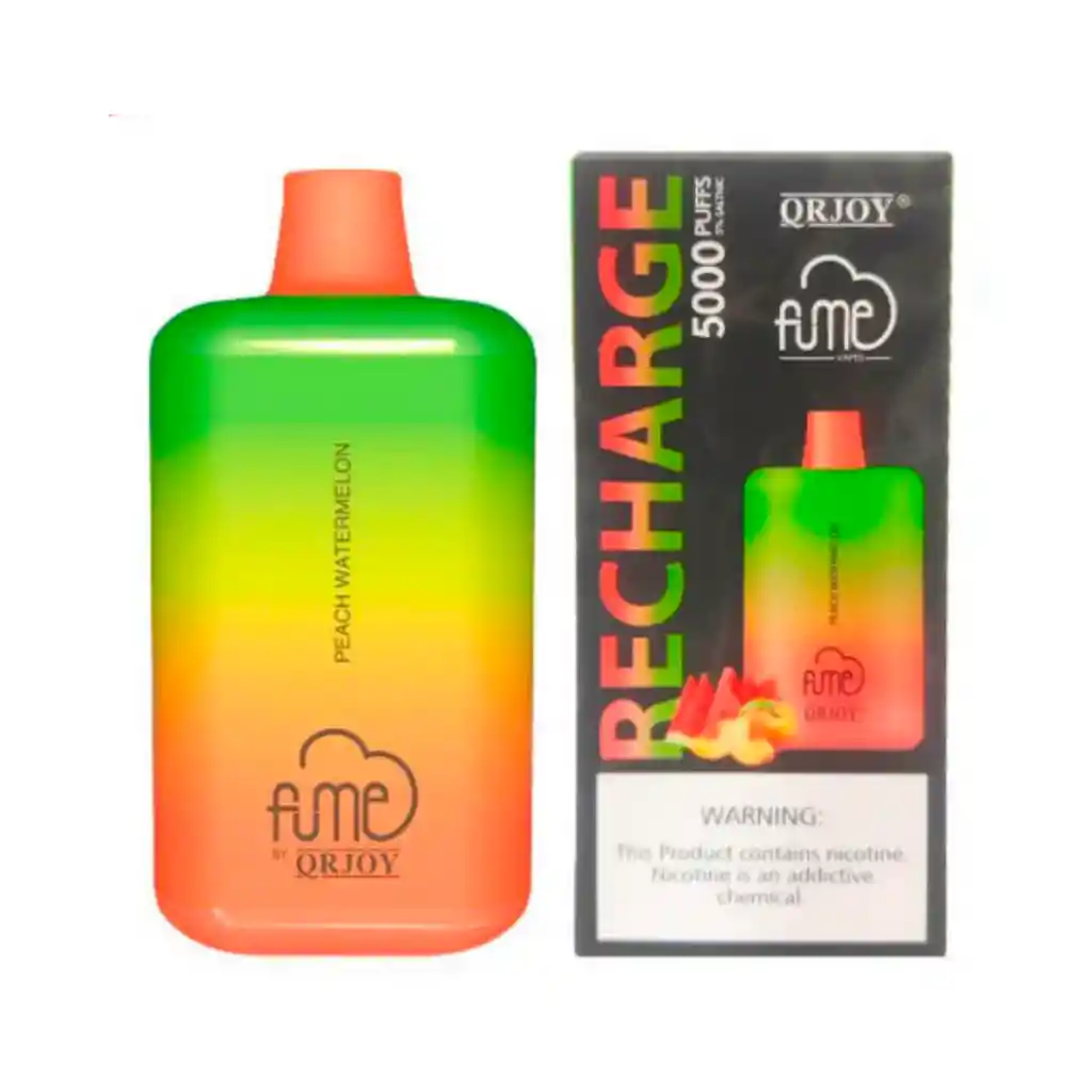 Fume Vape Peach Watermelon Recharge 5000 Puffs