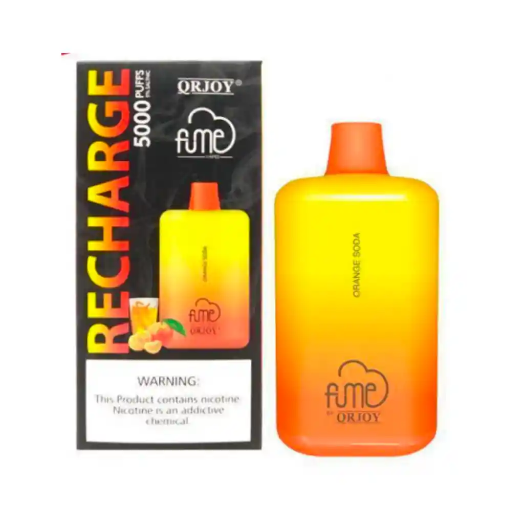 Fume Vape Orange Soda Recharge 5000 Puffs