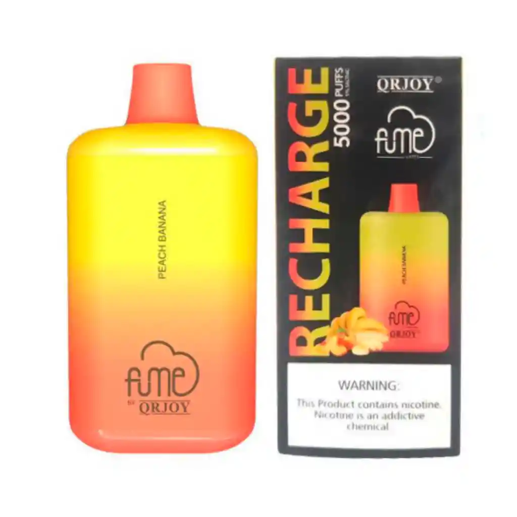 Fume Vape Peach Banana Recharge 5000puffs