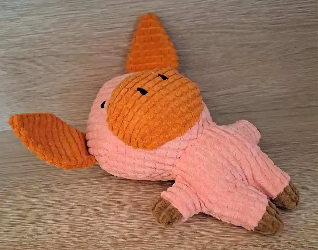 Juguete De Peluche Para Mascotas De Cerdo Color Rosado