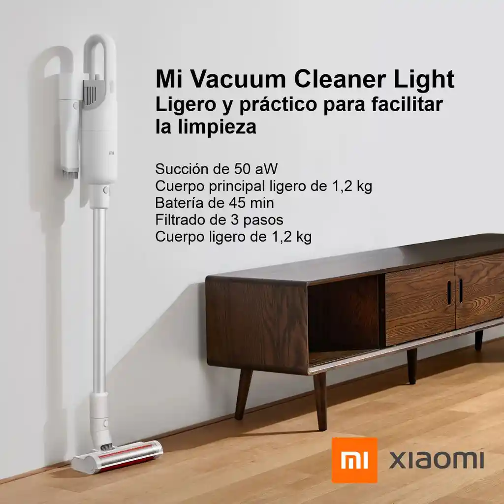 Aspiradora Inalámbrica Ligera Xiaomi Mi Vacuum Cleaner Light