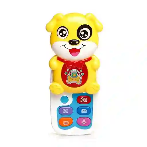 Teléfono Celular Juguete Musical Luces Bebe Niños + Baterias Dayoshop