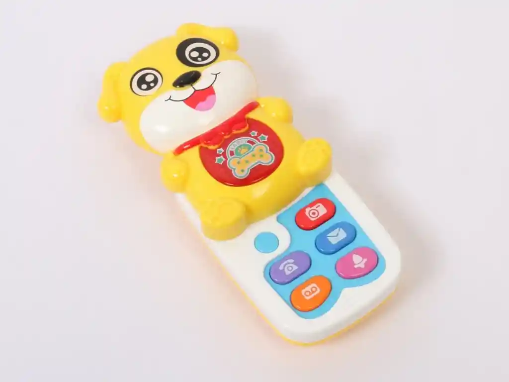 Teléfono Celular Juguete Musical Luces Bebe Niños + Baterias Dayoshop