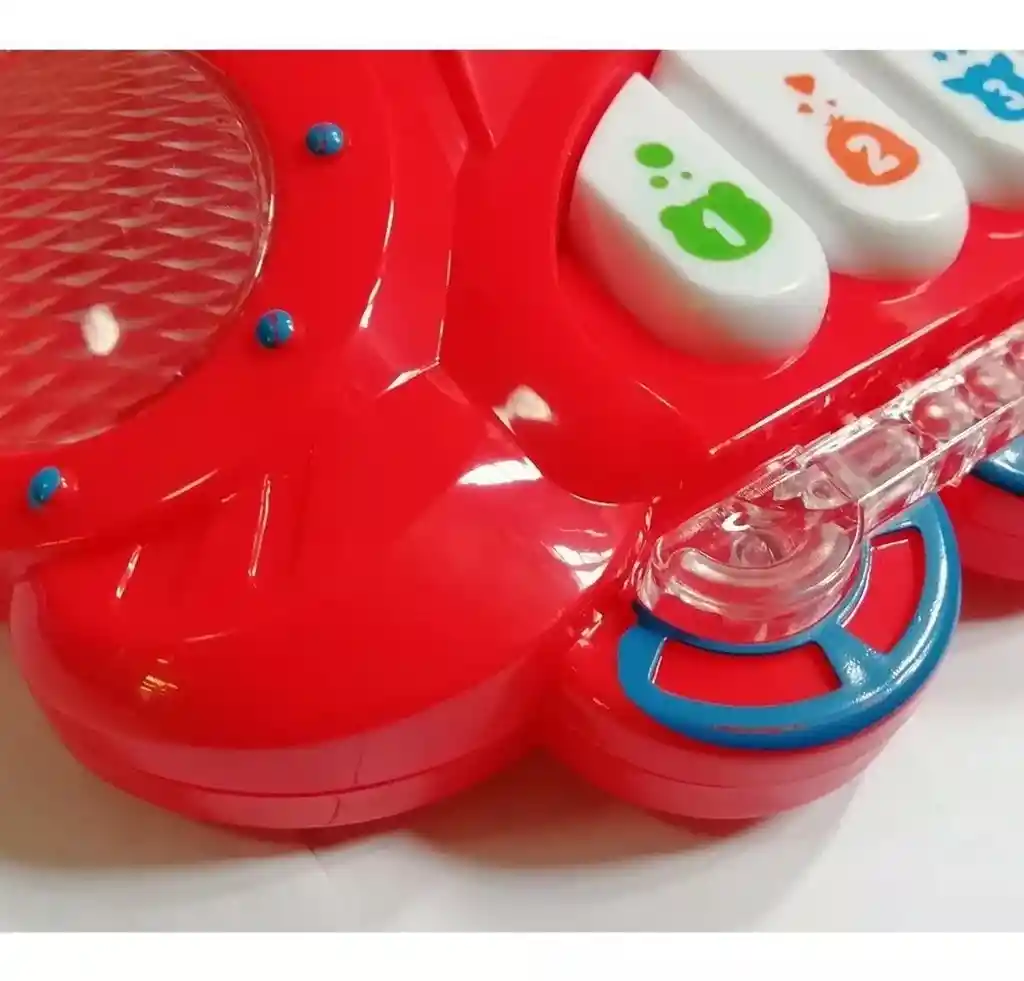 Piano Tren Interactivo Sonido Animales Y Numeros + Baterias Dayoshop