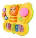 Piano Mariposa Luces Animales Y Nota Musicales + Baterias Dayoshop
