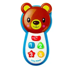 Teléfono Celular Juguete Musical Oso Bebe Niños + Bateria Dayoshop