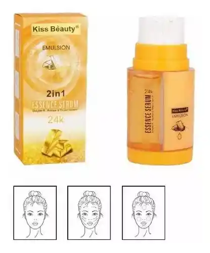 Suero 24k Gold 2 En 1 Kiss Beauty