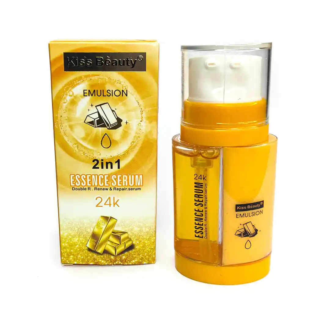 Suero 24k Gold 2 En 1 Kiss Beauty