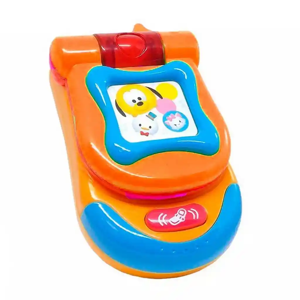 Teléfono Celular Pato Juguete Luces Bebe Niños + Baterias Dayoshop