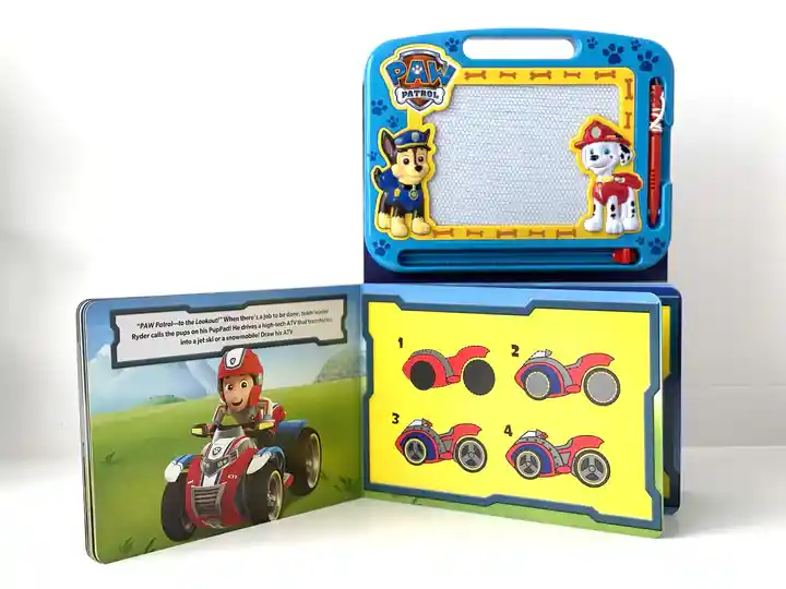 Libro Interactivo Paw Patrol Tablero Mágico Para Niños Niñas