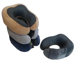 Almohada De Viaje Cuello Cojin De Espuma Viscelastico Para Dormir