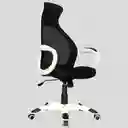 Silla De Oficina Gamer Paipa Basculante Marco Blanco