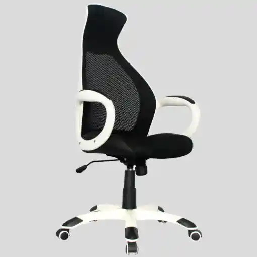 Silla De Oficina Gamer Paipa Basculante Marco Blanco