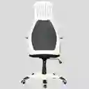 Silla De Oficina Gamer Paipa Basculante Marco Blanco