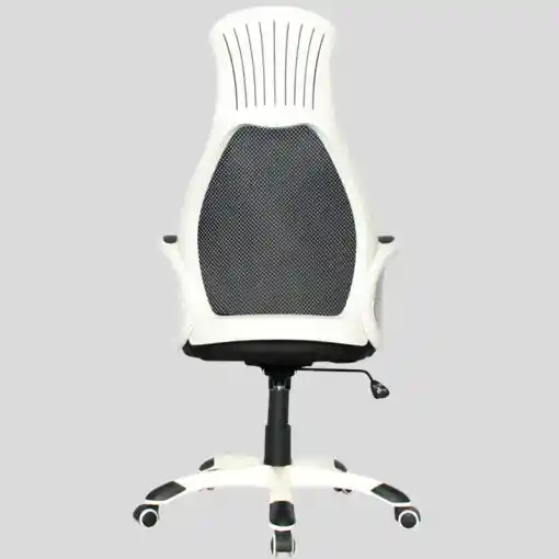 Silla De Oficina Gamer Paipa Basculante Marco Blanco