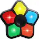 Juego De Memoria Luz Y Sonido Interactivo Estrella + Bateria Dayoshop