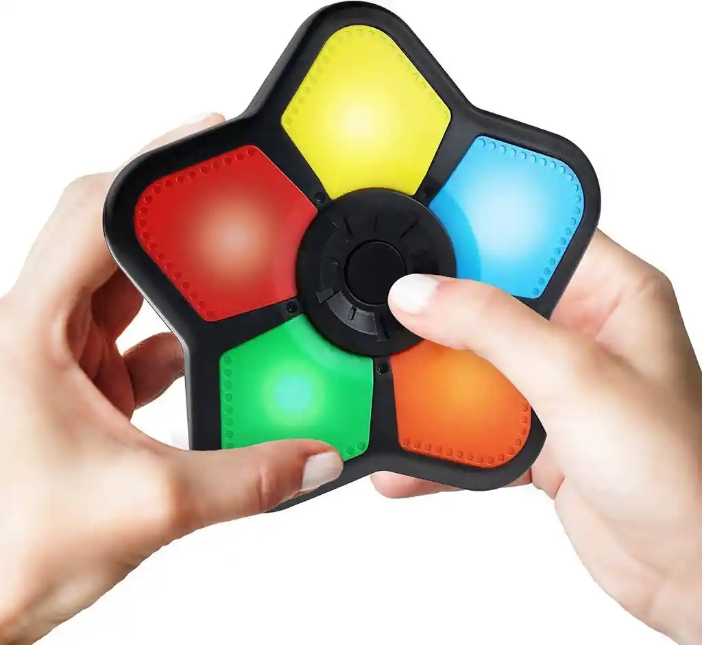 Juego De Memoria Luz Y Sonido Interactivo Estrella + Bateria Dayoshop