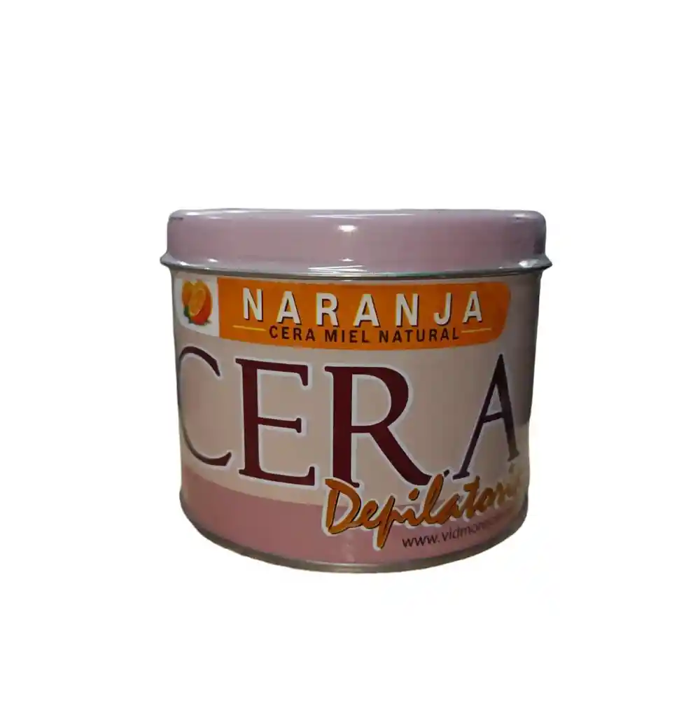 Cera Vidmore Naranja Miel Natural X 500gr + Lienzos